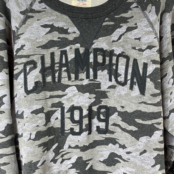 Champion + Todd Snyder Camo Sweatshirt - Picture 2 of 7